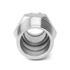 ChillWaves 304 Stainless Steel Pipe Fitting, Reducer Hex Nipple 1/2"