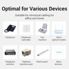 TECHZOCO RJ11 Telephone Cable, ADSL Telephone Cable, Modular Cable 6P4C,