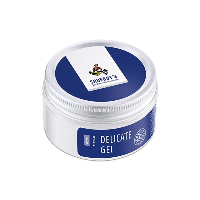 Shoeboy's Delicate Gel mildes Reinigungs-und Pflegegel, farbneutral, Eine Größe 55.