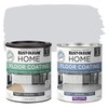 Rust-Oleum 367601 Home Interior Floor Coating Kit, Semi-Gloss Pearl Gray