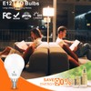 Sailstar A15 Ceiling Fan Light Bulbs, E12 Base, 6Watt (60-Watt