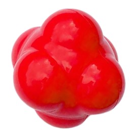 Generic Agility Training Ball Durable Hexagonal Reaction Equipment for Hand Eye Coordination Sports Drills Exercises for Fitness Skill Development Red