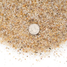 Stanbroil Silica Sand for Fire Pit Fireplace and Base Layer Decoration - 10-Pound Heatproof and Fire Proof Fire Sand for Use Under Gas Logs, Lava Rock or Fire Glass (0.03"-0.06") - 10lb