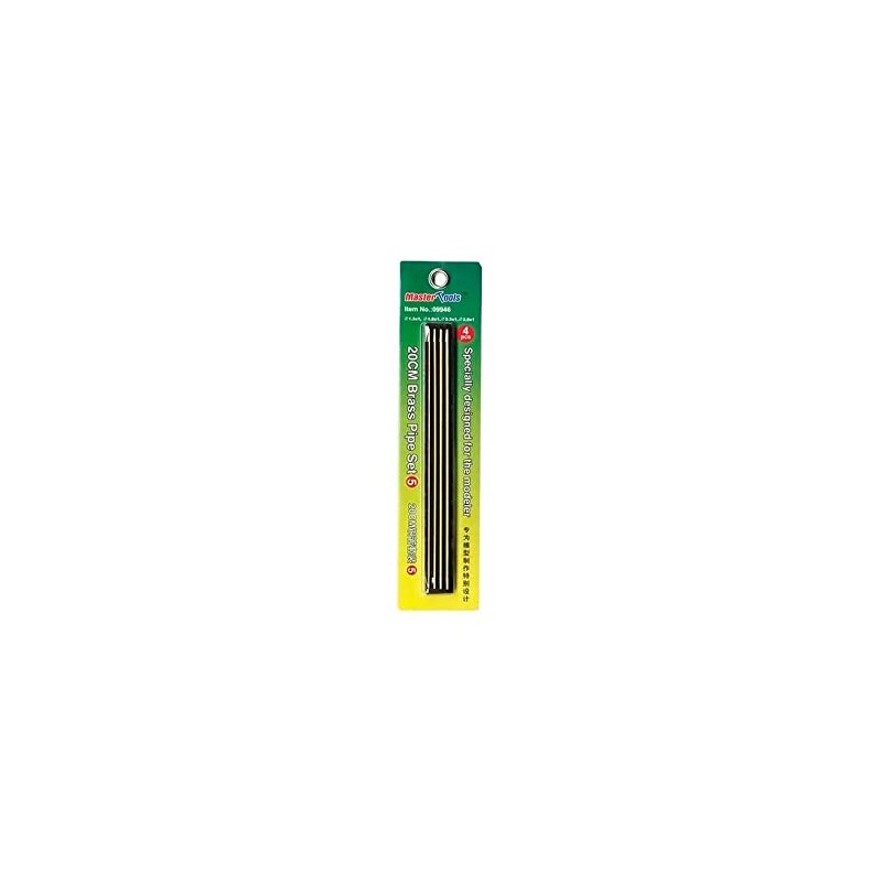 Master Tools 09946 – Model-Making Accessory Brass Pipe Set 5,