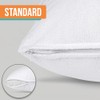 Utopia Bedding Set of 12 Waterproof Pillow Protectors with Zipper
