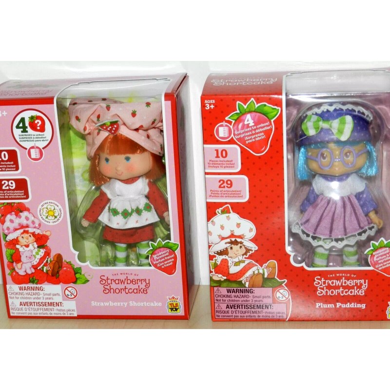 The Loyal Subjects SDCC 2024 STRAWBERRY SHORTCAKE & PLUM PUDDING