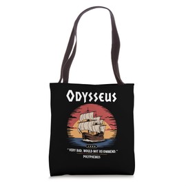 Odyssey- Ancient Greek Mythology Meme - The Odysseus Tote Bag