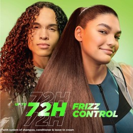 Garnier Fructis Sleek and Shine Anti-Frizz Serum for Frizzy, Dry, Unmanageable Hair, 5.1 Ounce (3 Count)