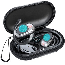 AI OWS Language Translation Earbuds, 3-in-1 Translator Wireless Earbuds with 144 Language Real-Time Translation Device Long Life and HiFi Sound, Suitable for Travel Business Learning