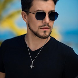 ROMANTICWORK Satanic Necklace 925 Sterling Silver Baphomet Goat Head Upside Down Cross Pendant Satan Pendant Inverted Cross Satanic Jewelry Gifts for Men Women