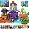 GraceDuck GraceDuck Magnetic Building Blocks 150 PCS Build Castle Complex