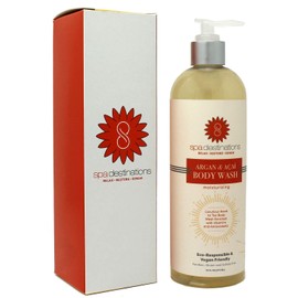 Spa Destinations Argan & Acai Moisturizing Body Wash 16 Ounce