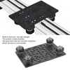 Gantry Plate Aluminum High Strength Gantry Board Black Anodized 3D