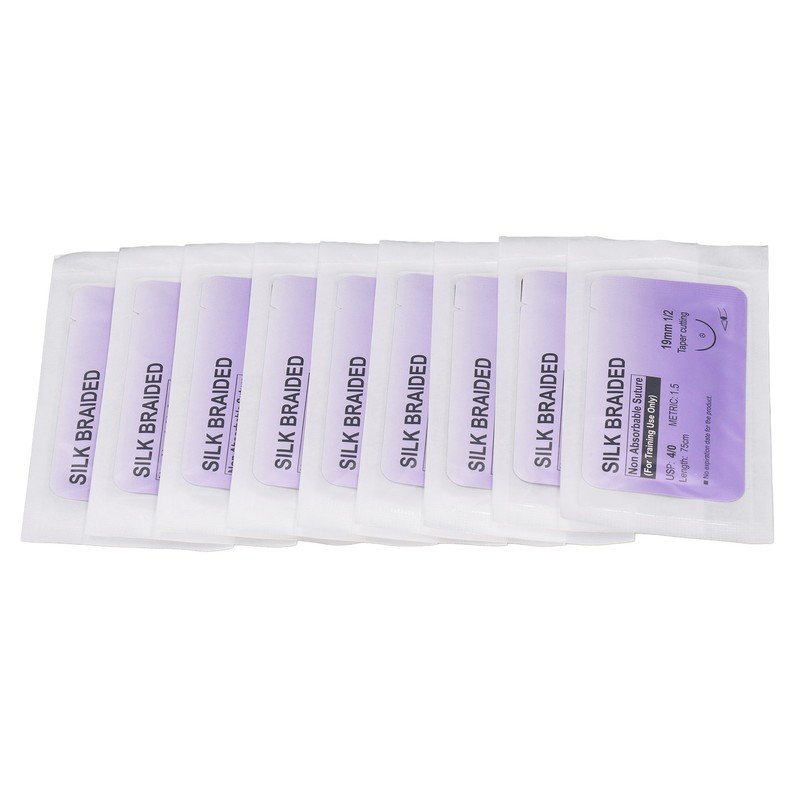 Sutures Thread with Needle Individually Packed Improve Skills Multipurpose for