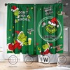 Cuteiush Christmas Window Decor 2 Panels Set 28'' L X
