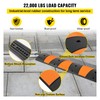 VEVOR Rubber Speed Bump, 1 Pack 2 Channel Speed Bump