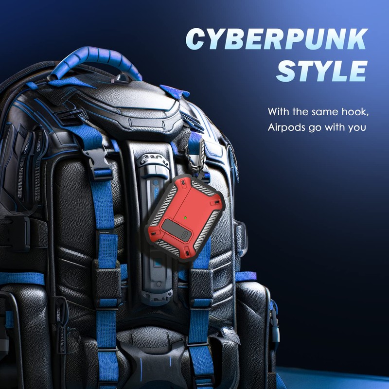 RFUNGUANGO AirPods Pro 2nd case protective case with cleaning kit,