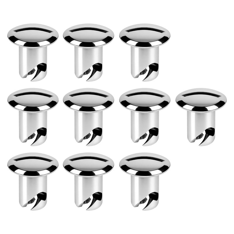 VPZMT .500 Grip 7/16" Aluminum Button Oval Head Turn Quarter