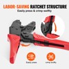 VEVOR Crimping Tool For Insulated Electrical Connectors AWG22-10 Heat Shrink/Nylon