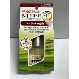 Nutra Nail Nail Mineral Collection Nail Care Iron Strength 0.5 fl oz speed dry Bs75