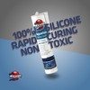 Kraken Bond Aquarium Silicone Sealant Clear - (12x10.1 fl. oz.)