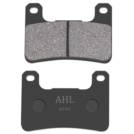 AHL Brake Pads Set for Kawasaki Z1000 HCF Ninja 1000 ABS 2012-2014/ Ninja 1000 ZX1000 ZX1000G ZX 1000 1000G 2011 2012 2013 2014 2015 (Semi-metallic)