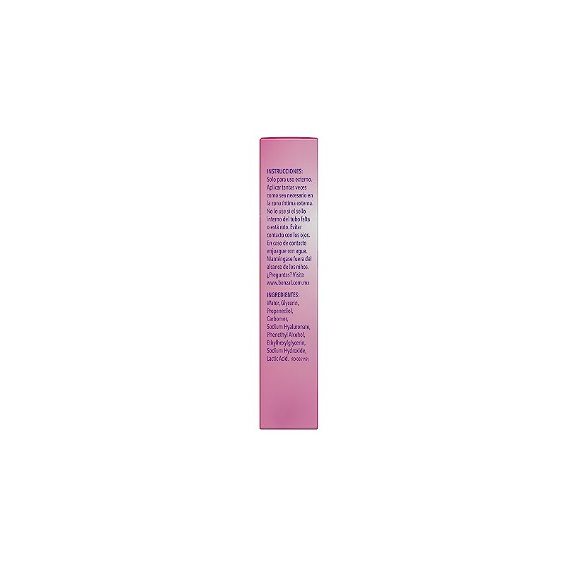 Benzal Gel Íntimo Odor-Block, Uso Diario, Ácido Hialurónico, Protección 24h