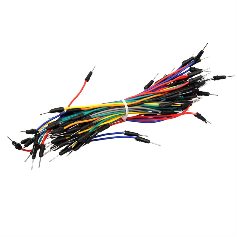 130 Pcs Solderless Flexible Breadboard Jumper Wires Compatible with Arduino,