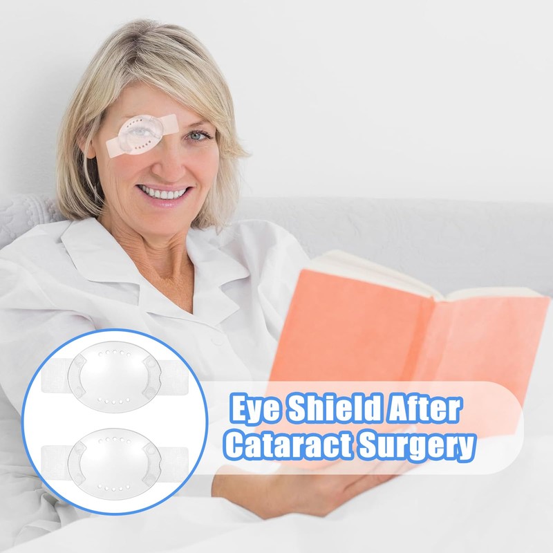 6 PCS Eye Shield Eye Shield After Cataract Surgery Transparent