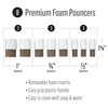 FolkArt 8 Pc Foam Pouncer Set Perfect for Stenciling, Pouncing,