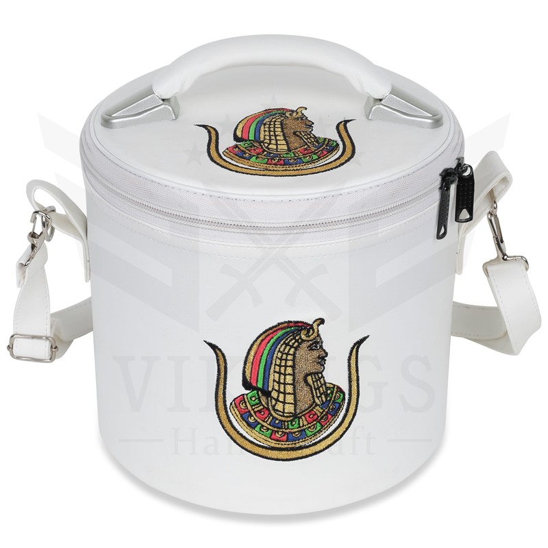 Generic Masonic Daughters of ISIS White Fez Case - DOI
