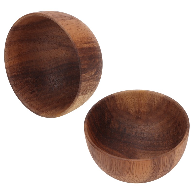 Wooden Shaving Soap Bowl Portable Foaming Large Capacity Wood Shave