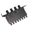 POFET Chassis Fan Hub PC 8 Channel Fan Hub 4