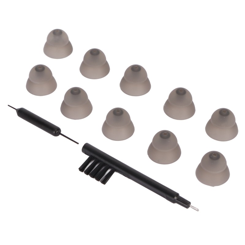 10pcs Sound Aid Replacement Domes Double Layers Sound Amplifier Earbud