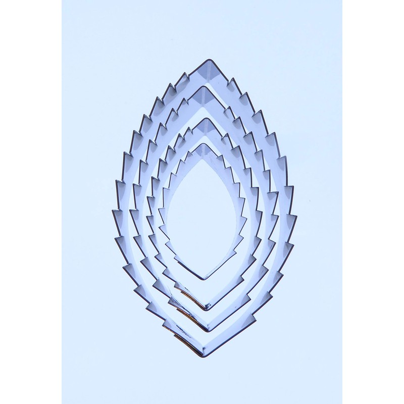 Multi Purpose Leaf Plain/Serrated Set of 4