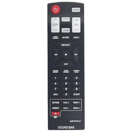 AKB73575421 Replacement Remote for LG Soundbar NB4530B NB4530A NB4540 NB4542 NB4543 NB5540A NBN36 LAP440W NB4530B NB3532A NB3530A NB3531A NB3520A2 NB3520ANB NB3530ANB NB4532B