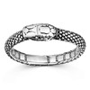 Materia Ouroboros Women's Ring 925 Silver Antique Silver Ring SR-58-51