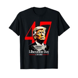 President Trump Inauguration Day 2025 Liberation Day T-Shirt