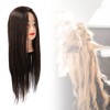 Hairdressing Mannequin Head 63cm Synthetic Fiber Head Styling Middle Part