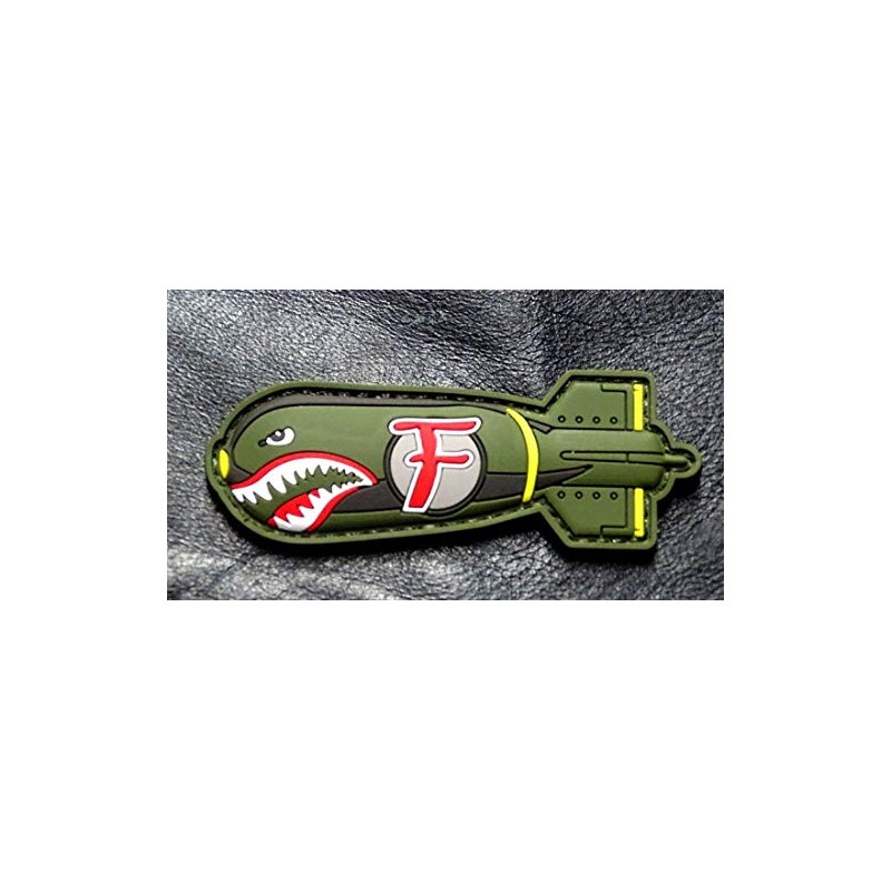 Dropping F Bomb WW 2 Style Hook Patch (HOOK-3D PVC