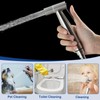 sourcing map Handheld Bidet Sprayer for Toilet, Metal Bathroom Sprayer