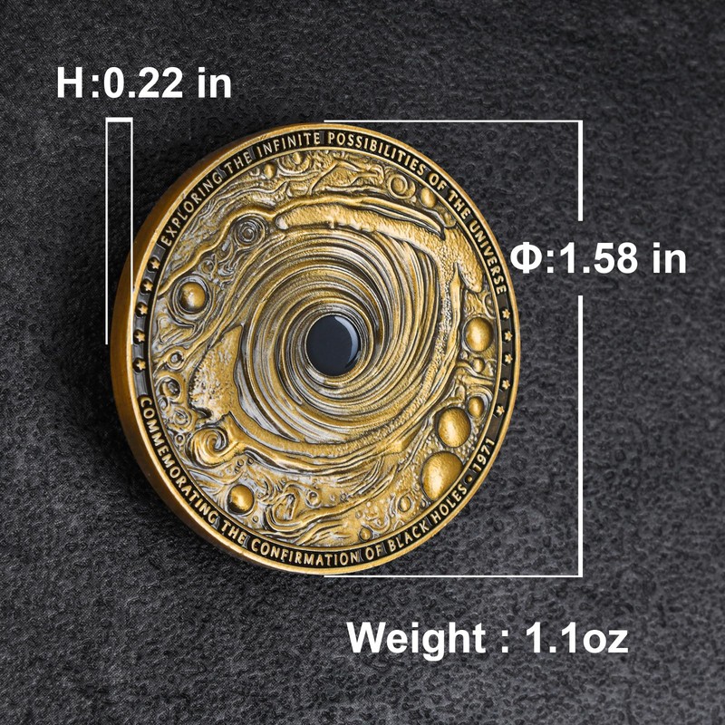 Einstein Commemorative Coin-Tribute to Genius,Symbol of Innovation & Curiosity, for