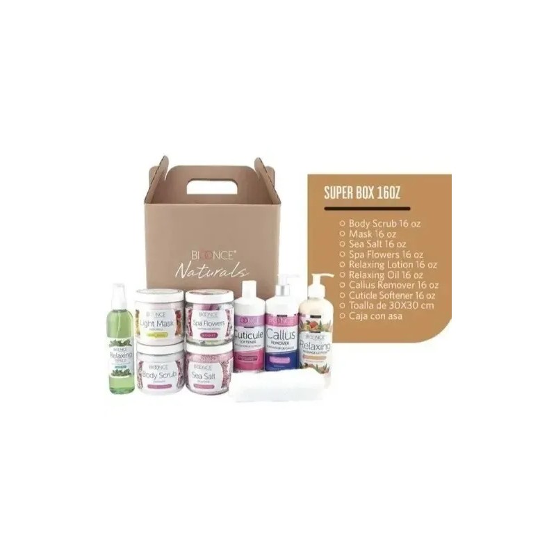 Kit Spa Box Pedicura 16 Oz Floral
