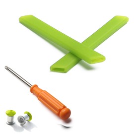 Mryok Thru Bolt Set & Earsocks & T20 Screwdriver for Oakley Jawbone/Split Jacket/Racing Jacket - Unique Green