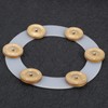 Drum Cymbals Hi Hat Tambourine Drum Set Stainless Steel Bells