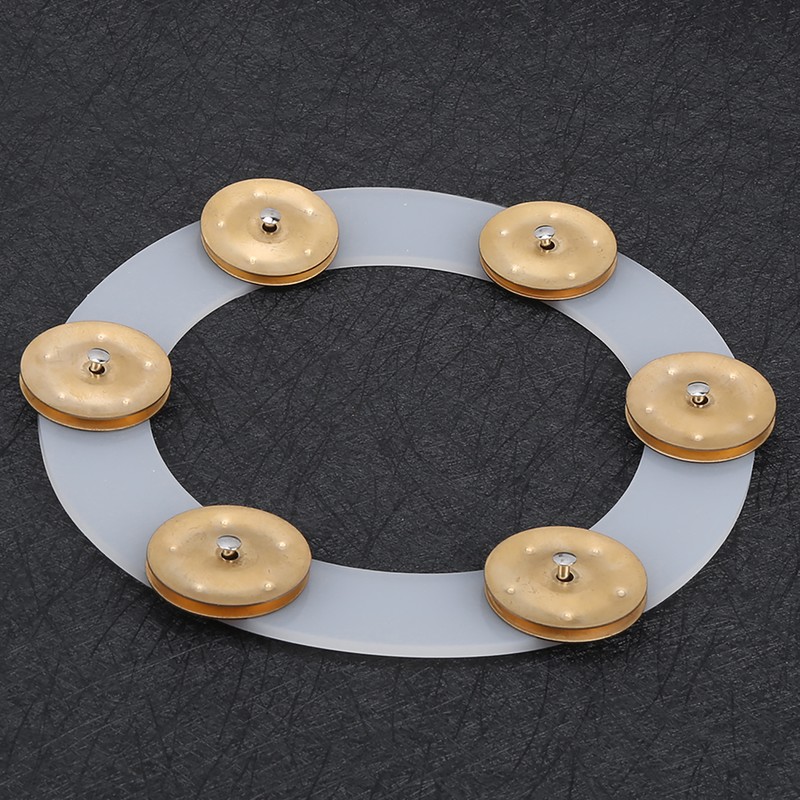Drum Cymbals Hi Hat Tambourine Drum Set Stainless Steel Bells