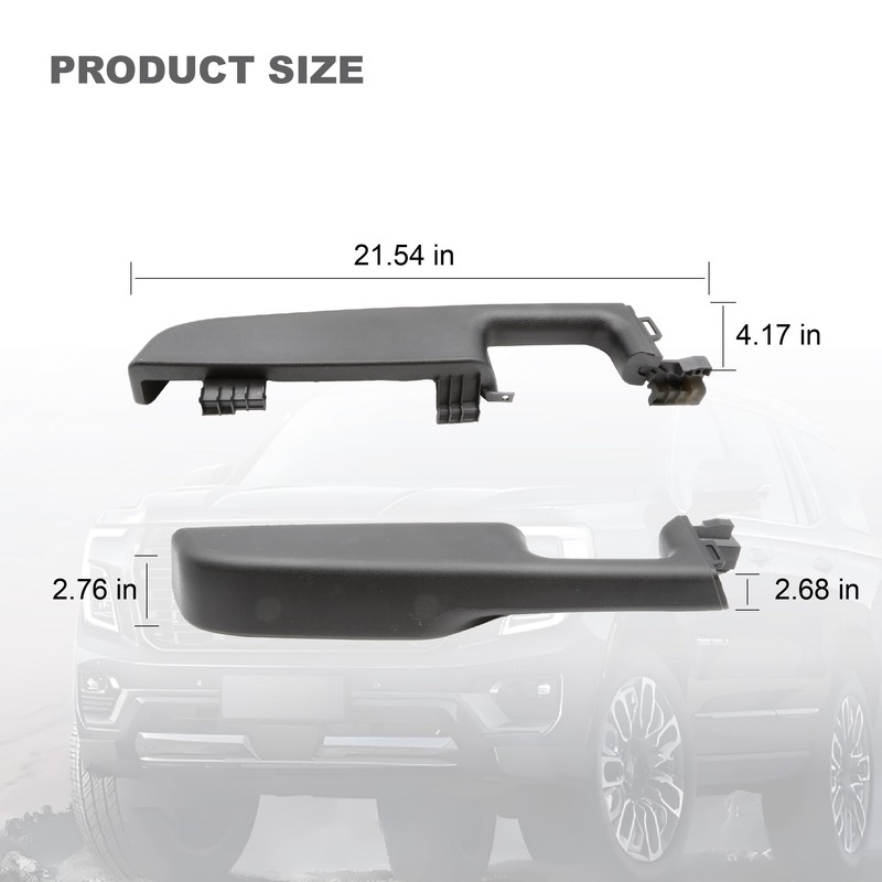 ASTROSYNC Front Door Armrest Handle Replacement Driver & Passenger Side