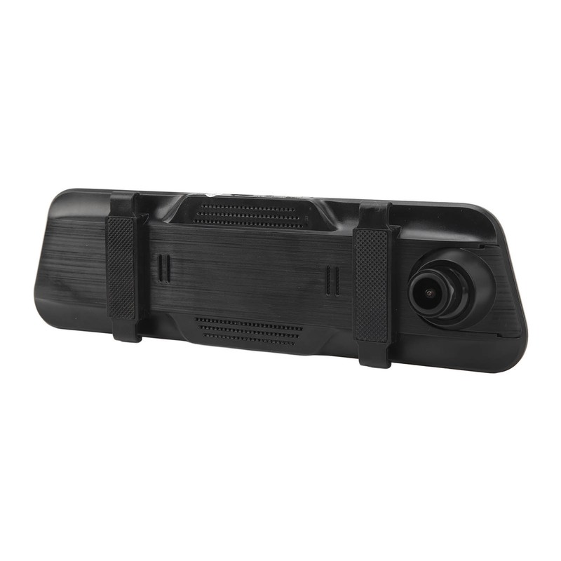 Dash Camera 9.66in Mirror Touch Screen Dual Camera 1080P Wide