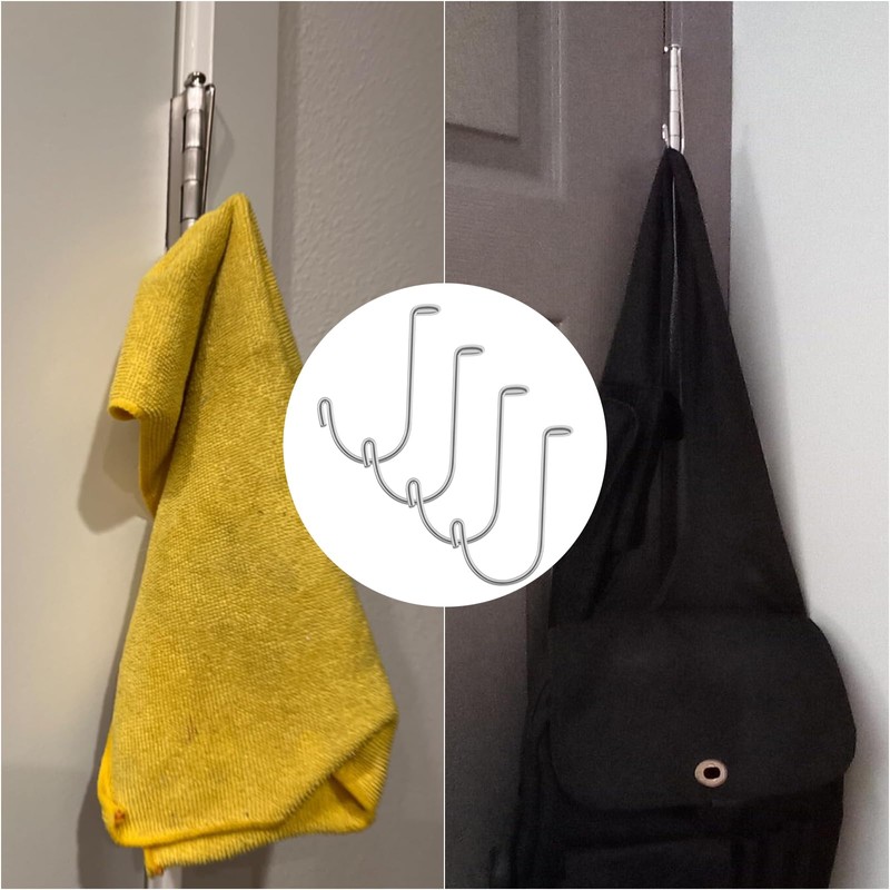 GGTE 6 Pack Door Pin Hinge Hanger, Multifunctional Door Hanger