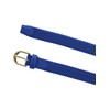 CTM® Women's Elastic Braided Stretch Belt, Small, Royal